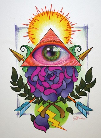 Tattoos - rose 2 - 42095